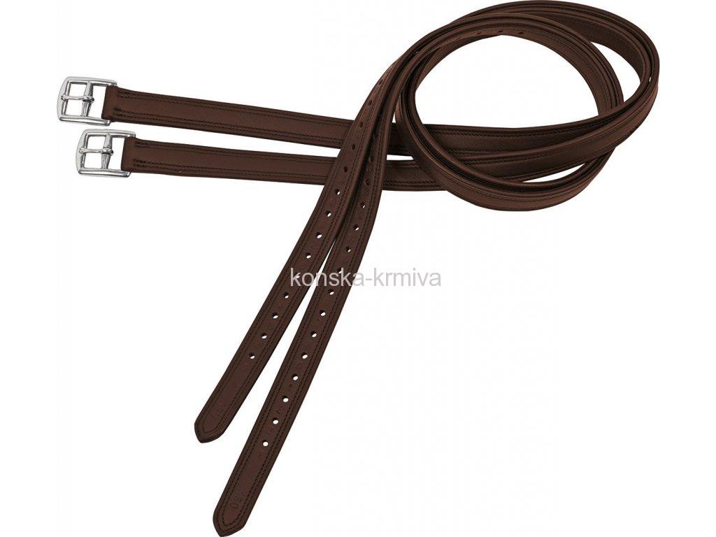 Řemeny třmenové Soft-Curved BUSSE hnědé NOVÉ
