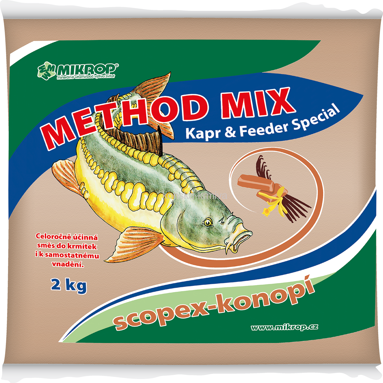 Mikrop Method mix - Scopex-konopí 2kg