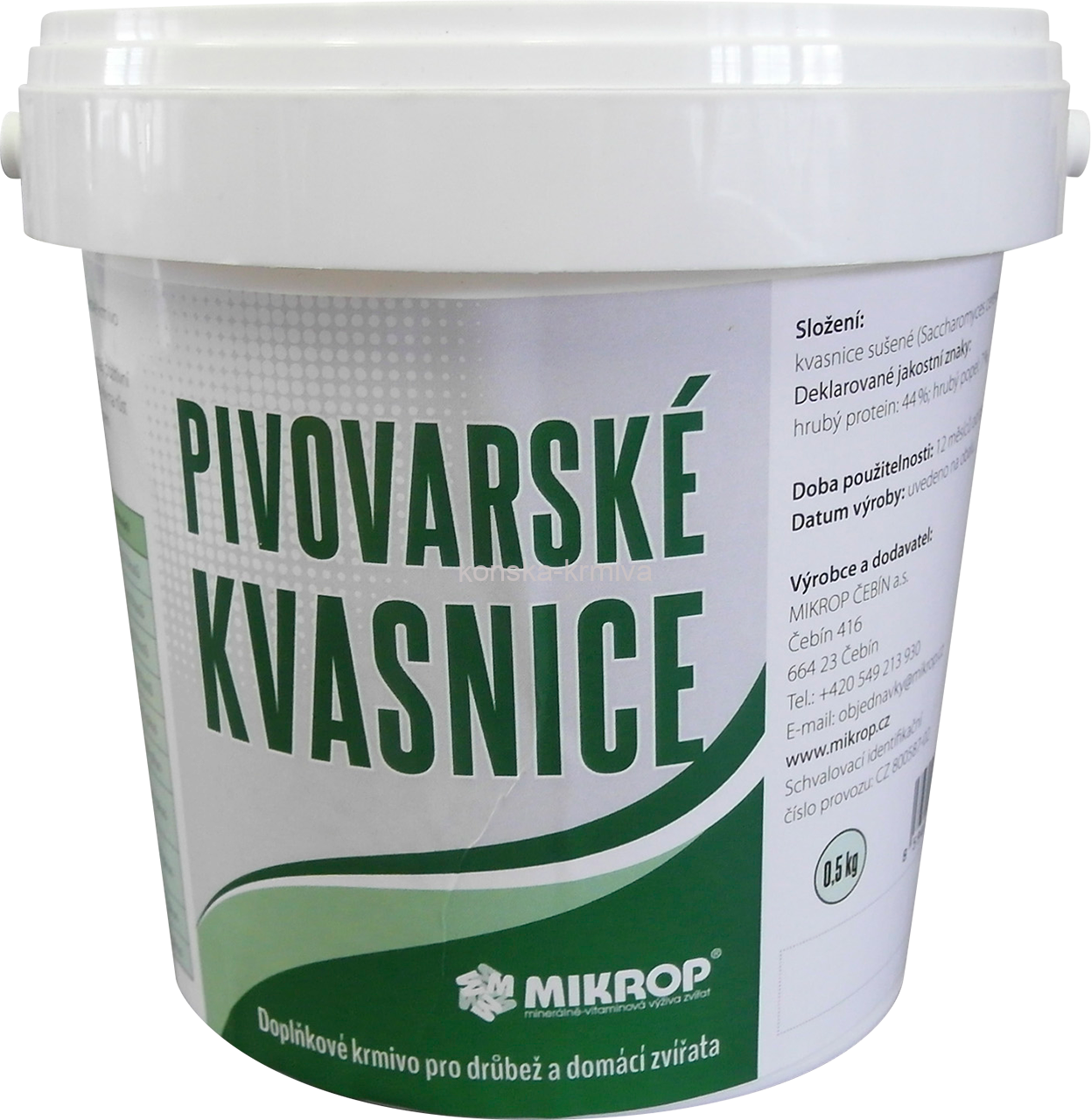 Mikrop Pivovarské kvasnice granulované  5kg
