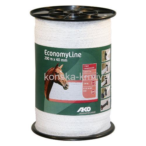 Páska pro elektrické ohradníky Economy Line   40 mm 200m