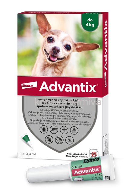ADVANTIX do 4kg (Spot-on)