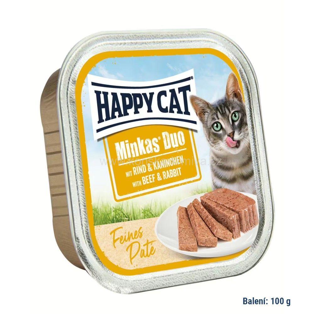 HC Minkas Duo Paté - Hovězí & Králík 100 g