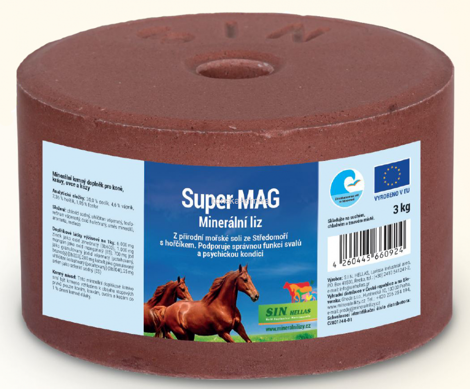 Liz minerální Super Mag 3 kg