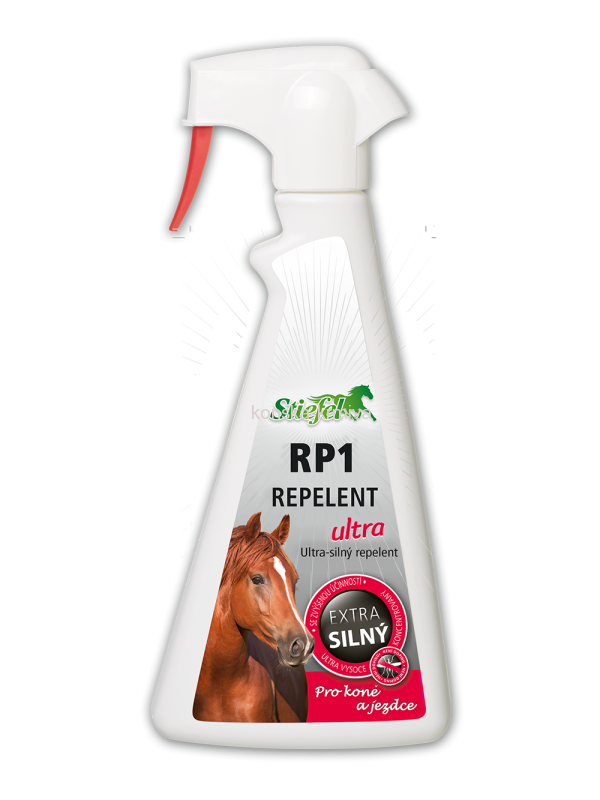 Stiefel RP1 Ultra - Ultra silný repelent pro koně a jezdce 500ml