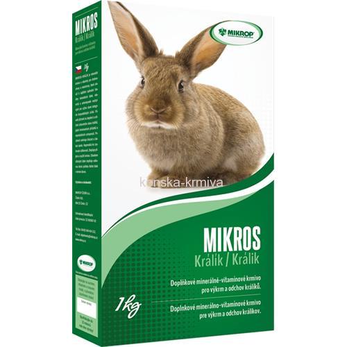 Mikros Králík (s vitamíny) 1 kg