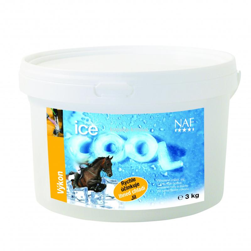 NAF ICE COOL Chladivý jíl s minerály na unavené nohy 3 kg