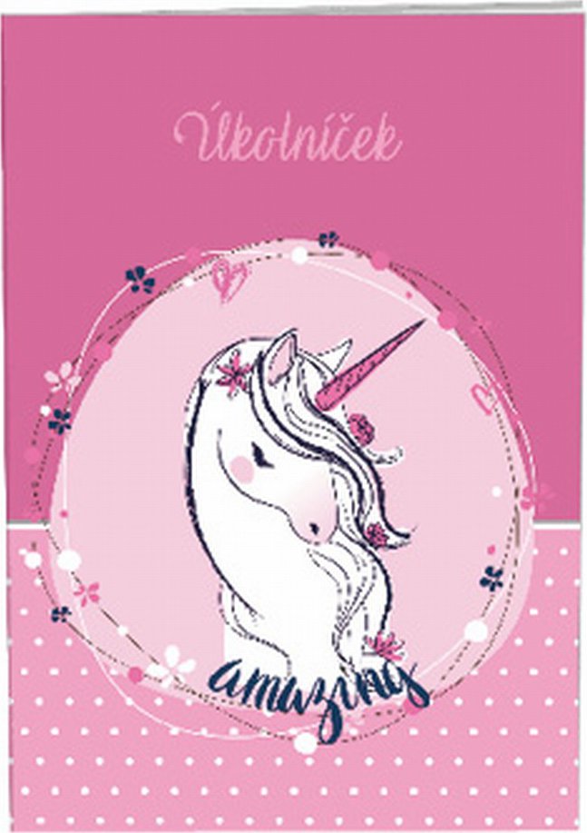 Školní Úkolníček Amazing UNICORN
