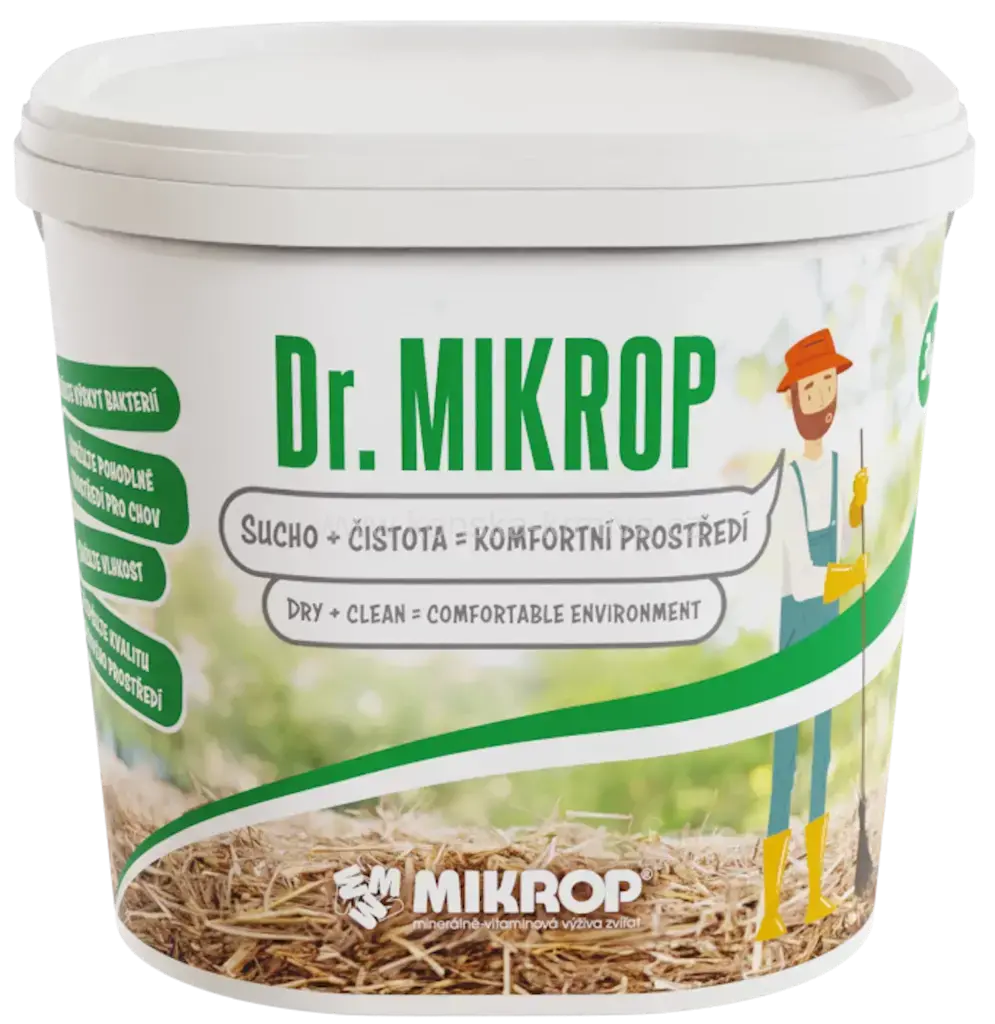 Mikrop Dr.Mikrop - vysoušeč stájového prostředí 