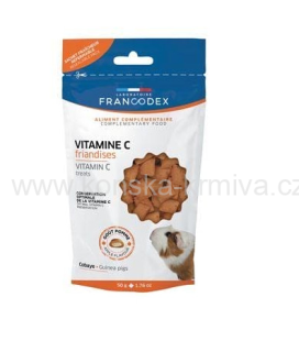 Francodex Pochoutka Vitamin C morče 50g