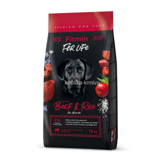 Fitmin dog For Life Beef & Rice