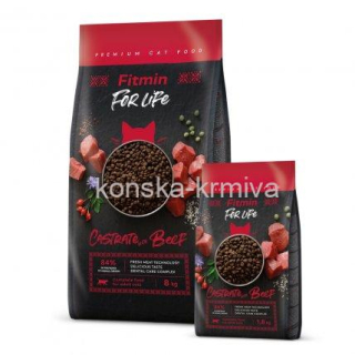 Fitmin For Life Cat CASTRATE BEEF