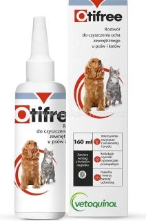 Otifree na čištění uší pro psy a kočky gtt 60ml
